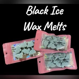 HANDCRAFTED WAX MELTS IN THE SCENT OF BLACK ICE 3 PACK